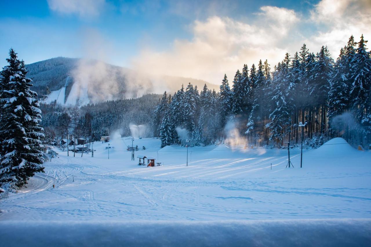 Wellness Hotel Sedy Vlk Harrachov Exterior foto